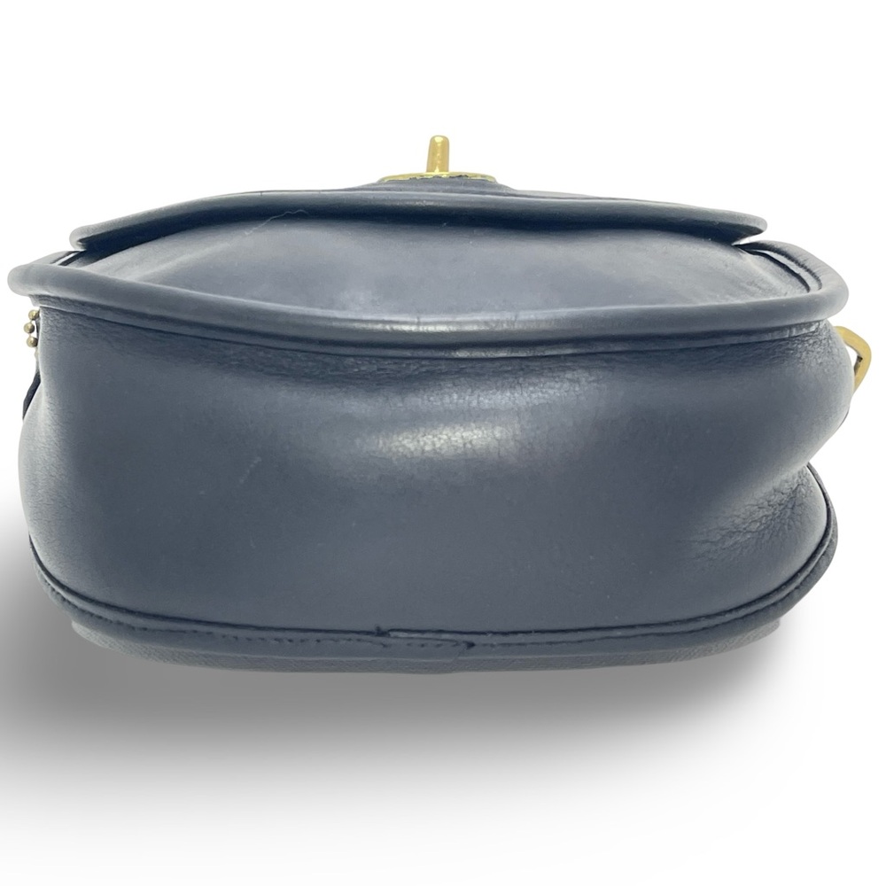 🛎️ Coach Watson Turn-lock Black Vintage Crossbody Bag - Picture 9 of 15